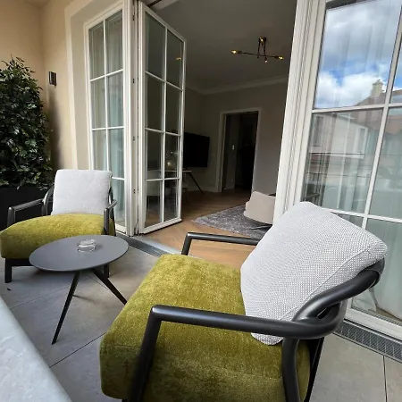Luxury Home / 2-Raum-Apartment An Der Frauenkirche Dresda Esterno foto